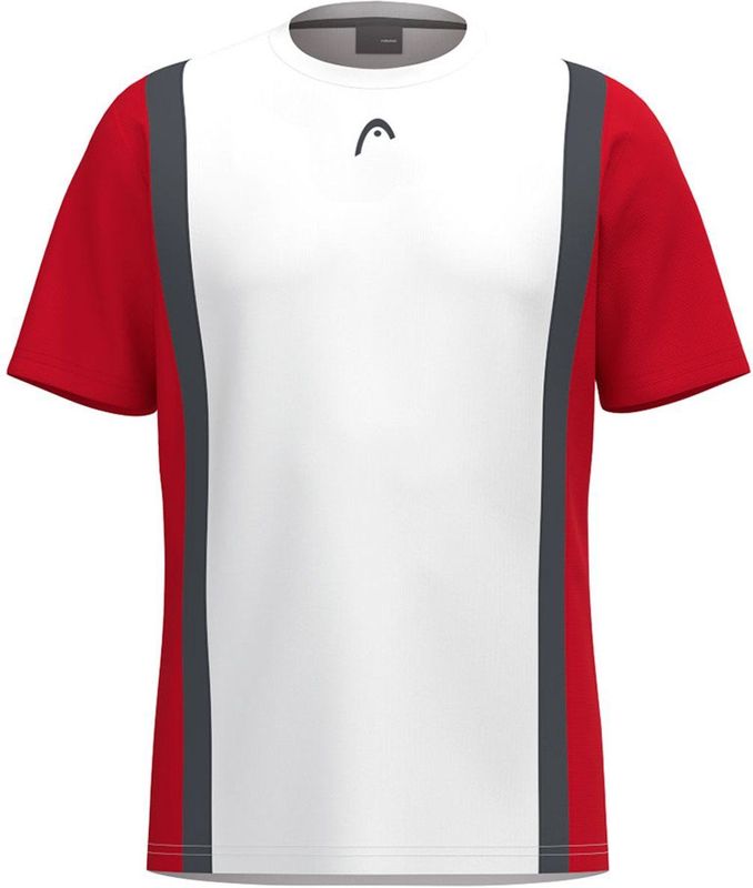 HEAD - Men Club 25 Tech Tee - T-shirt - Rood - Polyester