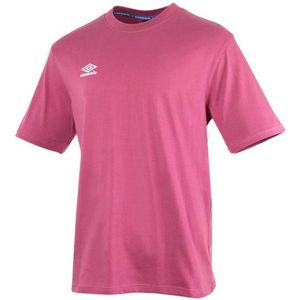 Umbro Classic 2 Crew T-shirt Met Korte Mouwen Roze M Man