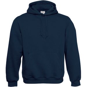 Herenhoodie 'Hooded Sweat' B&C Collectie maat XXL Navy