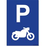 CombiCraft bord Parkeerplaats Motor - 21x30cm