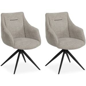 MX Sofa - Colin – Eetkamerstoelen – Dolphin – Set van 2