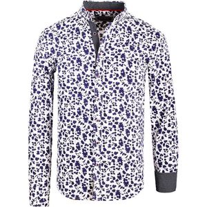 Carisma Overhemd Met Bloemenprint Wit 8417 - M