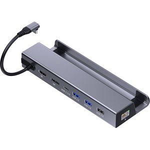 NÖRDIC DOCK-194 Steam Deck Docking Station - 4K60Hz - 8 Poorten