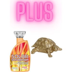 Devoted Creations Solar Saturation 400 ml PLUS Gouden Schildpad Box 15,5 cm !