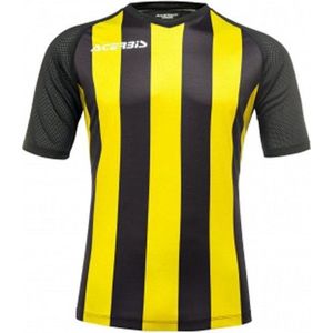 Acerbis Sports JOHAN STRIPED S/SL JERSEY (Sportshirt) BLACK/YELLOW M