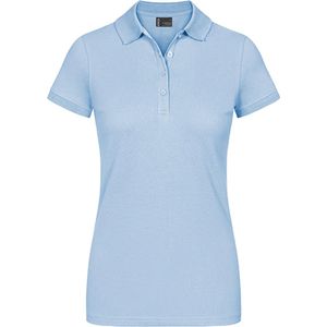 Damespolo 'Promodoro' met korte mouwen Ice Blue - 3XL