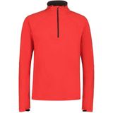 Rukka - Maanin R - T-shirt - Rood - Lange Mouw - Half Rits