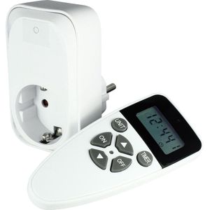 EcoSavers Remote Control Timer Switch | Contactschakelaar met draadloos schakelen | Ingebouwde timer functie