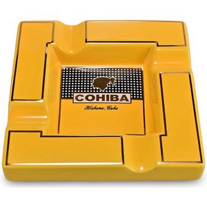 cohiba Keramische sigaar asbak Luxe geel