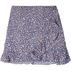 Rok Spotted Licht blauw L