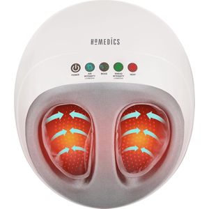 Shiatsu Voetmassageapparaat met Warmtefunctie en Luchtcompressie - Verlicht Pijn bij Plantaire Fasciitis, Vermindert Stress en Stimuleert Vermoeide Voeten