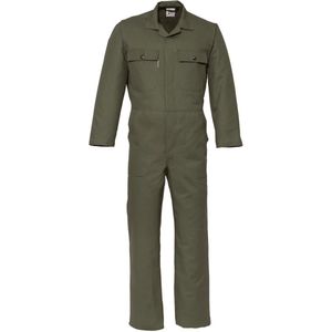 HAVEP Overall metalen knoop Basic 2163 - Olijfgroen - 64