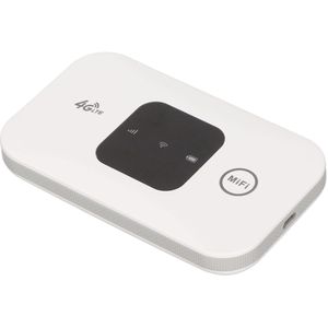 Draagbare Internet Mobiele Hotspot, Simkaart Draadloze Draagbare Wifi, 150 Mbps 4G Sterke Dekking Sluit Tot 10 Apparaten Aan, voor Reisautobus