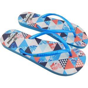 Brasileras Slippers dames- Blauw- 34/35