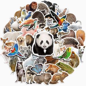 Allecto Plus - Set van 50 waterdichte vinyl stickers met Afrikaanse dieren voor verschillende doeleinden