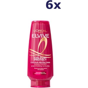 6x L'Oreal Haircare Elvive Colour Protect Conditioner 500ML