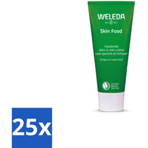 25 x WELEDA - Crème - Skin Food - Droge huid - 75 ml - Droge Huid - Huidverzorging - Crème - Natuurlijke Crème - Skin Food