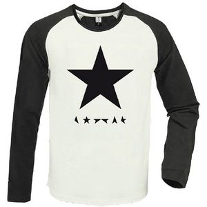 David Bowie Amplified Collection - Black Star Heren Shirt met lange mouwen - meerkleurig - S
