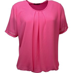 Pink Lady dames blouse - blouse KM - roze uni - BG101 - maat S