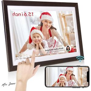 Mrs. Jones Digitale Fotolijst - 15,6 Inch - WiFi - IPS - 32GB