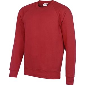 Awdis Academie Herenbemanning Hals Raglan Sweatshirt (Rood)