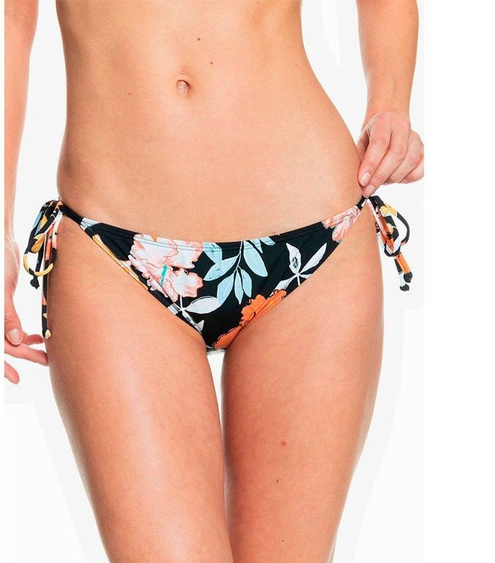 Roxy Printed Beach Classics Bikinibroekje Zwart XS Vrouw