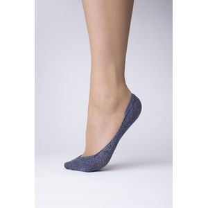 Set 6x Kousenvoetjes Donker Blauw 39-42 + Gratis Waszakje