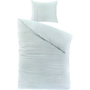 Papillon Hudson Dekbedovertrek - Eenpersoons - 140x200/220 cm - Lichtgroen