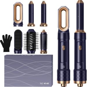 Equivera Multistyler - Airstyler - Krultang 5 in 1 - Fohnborstel - Stijltang