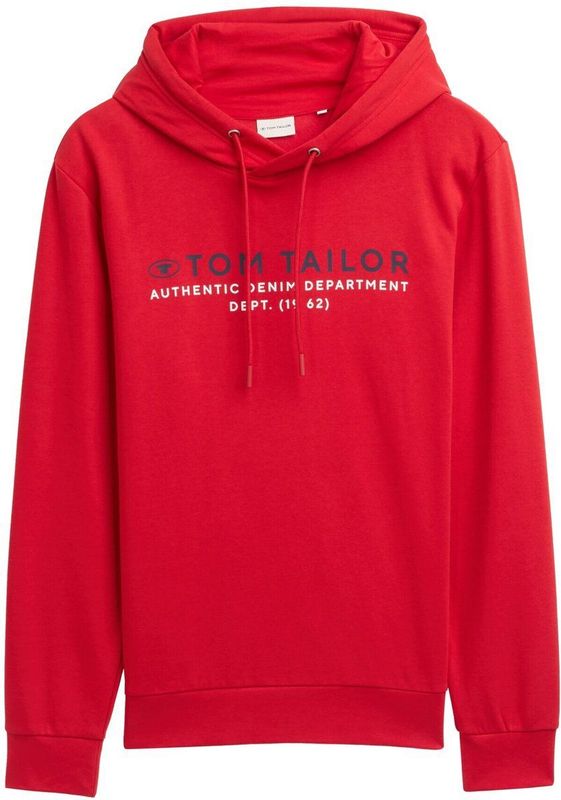 Tom Tailor - 12830 - Sweat-shirt - Samba Red - Voor Man