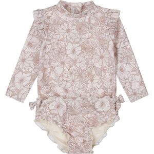 Dirkje Meisjes Zwempak - Light peach