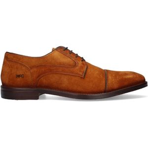 McGregor Heren Herenschoenen - Cognac - Lage Sneakers - Suède - Veters