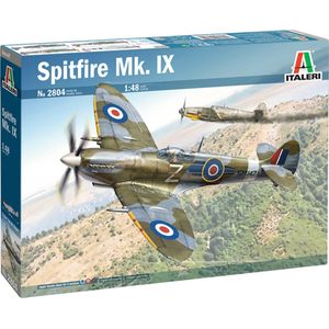 1:48 Italeri 2804 Spitfire Mk. IX Plane Plastic Modelbouwpakket