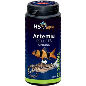 HS aqua Artemia pellets - voer voor aquariumvissen - 400 ml