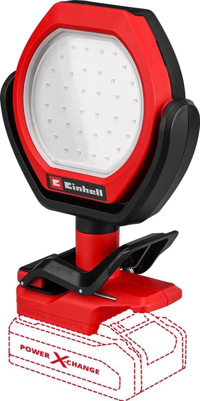 Power X-Change - Accu Buiten Lamp - Wit - LED - 1500 Lumen