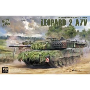 1:35 Border Model BT040 Leopard 2 A7V Tank Plastic Modelbouwpakket