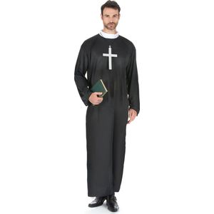 Vegaoo - Priester kostuum voor mannen - Grote maten