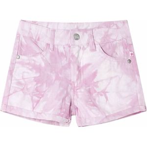 Kindershorts - 140 - Roze en grijs - 100% katoen
