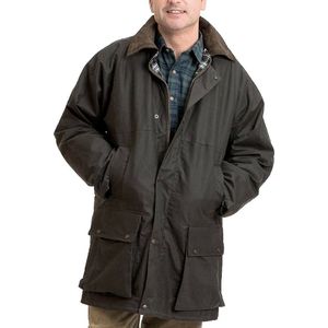 Campbell Cooper - Gevoerde Waxjas Waxjack Engels - Bruin - Maat S