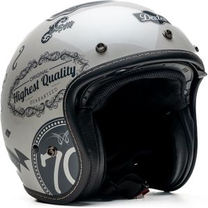 Motor Jet Jethelm DMC ELEMENT Wit Glanzend L van MOTOBLOUZ