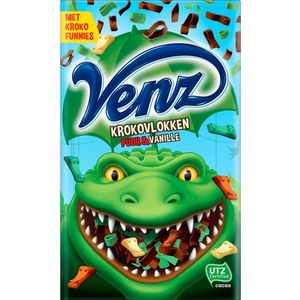 Venz - Rimboe Kroko Vlokken Puur/Vanille - 200 g