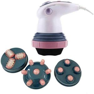 ApexArte® Cellulite Massage Apparaat - Massage Apparaat - Anti Cellulitis Apparaat - Cupping Cups - Wit met Grijs