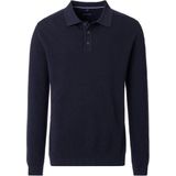 Casa Moda - Polo Lange Mouw - Donkerblauw