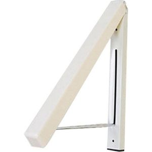 Kledingrek Inklapbaar - Creme wit - Ruimtebesparende Kledinghanger - Kapstop Inklapbaar - Inklapbare Kapstokken - Droogrek voor kleding - Kledingorganizer