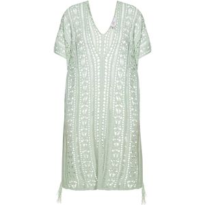 usha - Poncho - Tuniek - Korte Mouwen - Ingewikkeld Kantpatroon