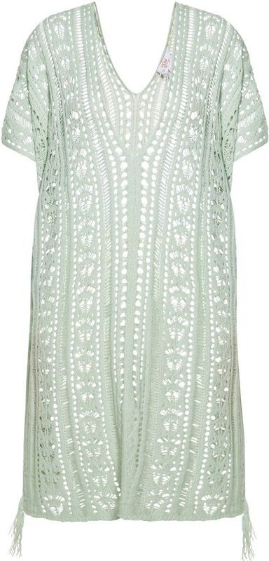 usha - Poncho - Tuniek - Korte Mouwen - Ingewikkeld Kantpatroon