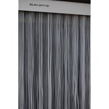 Sun-Arts deurgordijn palermo transparant wit 100 x 232 cm