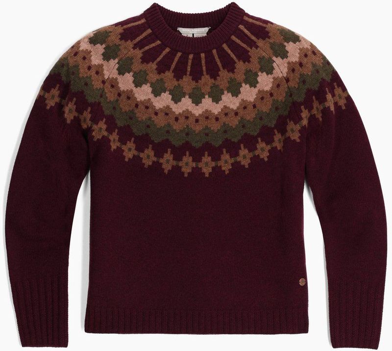 Royal Robbins - Rockcraft Wool Crew - Trui - Aubergine