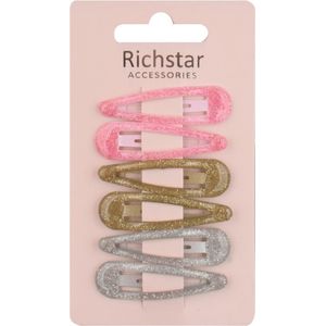 Haarspeldjes met Glitters - Haarspeldjes Meisjes - Haarspeldjes Peuter - Haarspeldjes Kind - Haarspeldjes Kinderen - Kinderhaaraccessoires - Haarspeldjes Kinderen - Kinder Haarclips