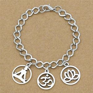 Wellness-House | Zen Bracelet Lotus | Bedelarmband | OHM | Lotusbloem | Lotushouding | Zen